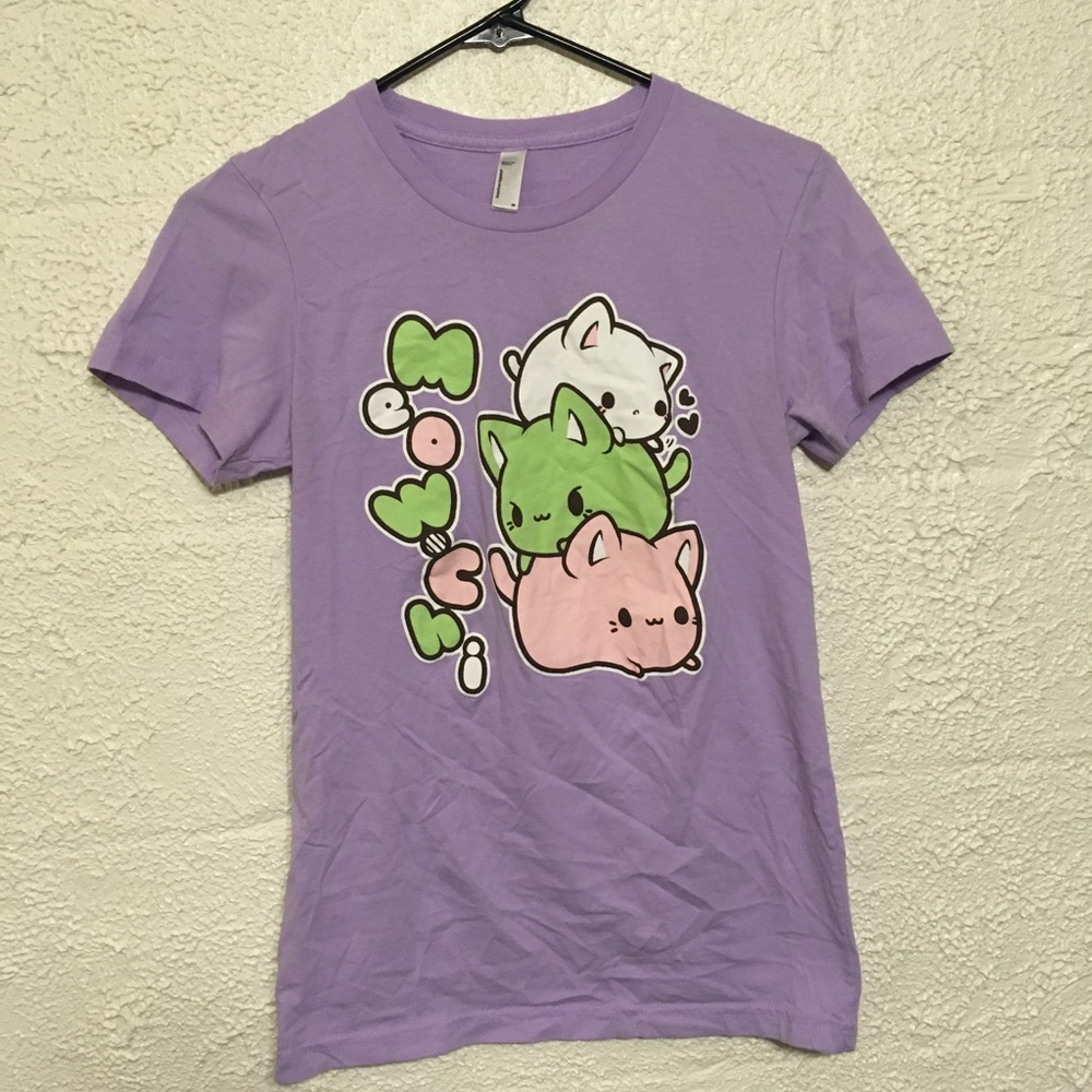 Tasty Peach Mochi Cat T-Shirt